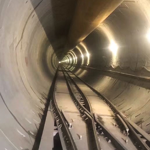 双鸭山TBM隧洞专用道岔